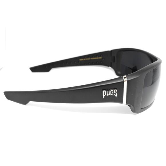 Pugs Customs Style 914 Black Matte Wrap Sunglasses - NEW CONDITION - Picture 9 of 11
